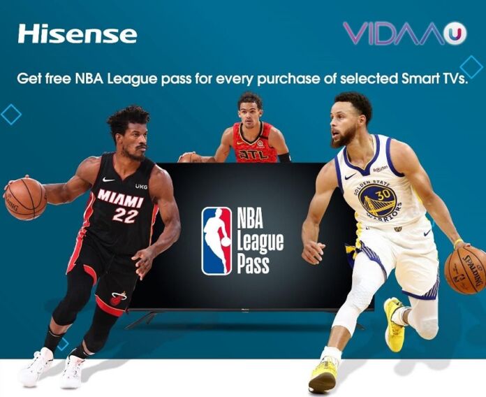 Get FREE NBA League Pass with Hisense