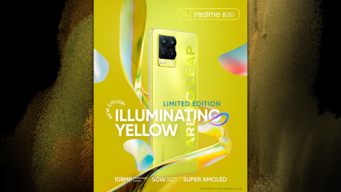 realme 8 Pro Illuminating yellow now available in the PH!