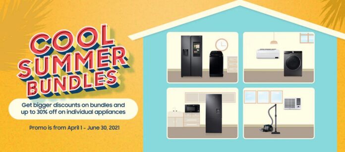 Save up to Php43,860 with Samsung Digital Appliances Cool Summer Bundles Sale