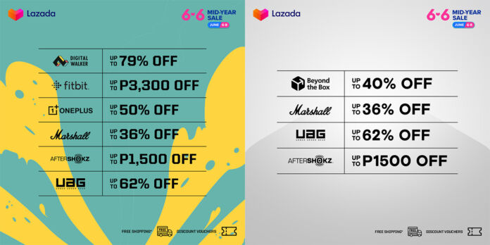 Get up to 79% on Beyond the Box and Digital Walker this Lazada 6.6 sale!
