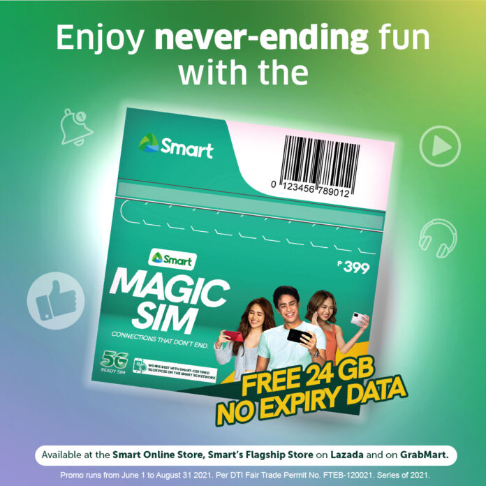 Smart unveils limited-edition Magic SIM with 24GB no-expiry data