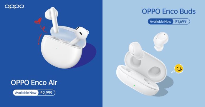 OPPO outs Enco Buds, Enco Air in the Philippines
