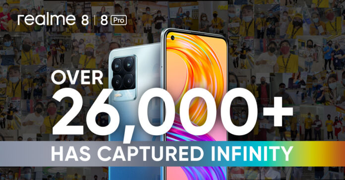 realme 8 series achieves record-breaking first-day sales