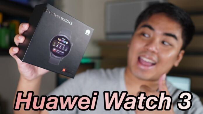 Huawei Watch 3 Unboxing and Hands-on Video