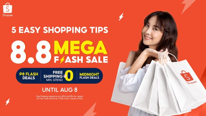 How to score the best deal at the Shopee 8.8 Mega Flash Sale