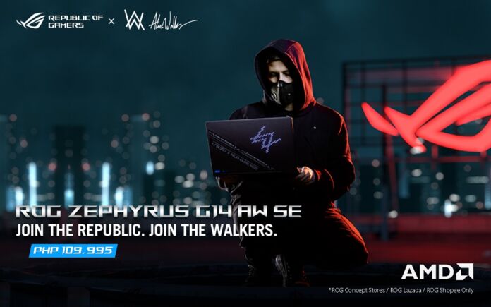 ASUS ROG Zephyrus G14 Alan Walker Special Edition now available in PH