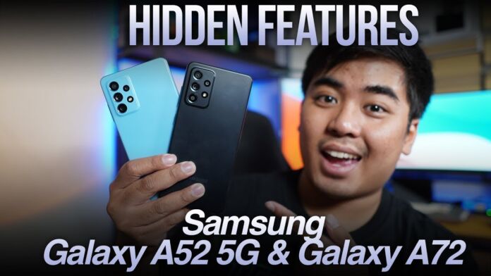 7 Hidden features of the Samsung Galaxy A52 5G & Galaxy A72