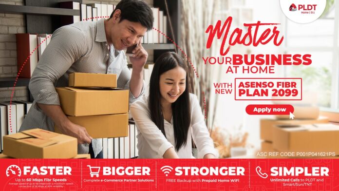 PLDT Home Biz intros Asenso Fiber Plans to support home-based entrepreneurs