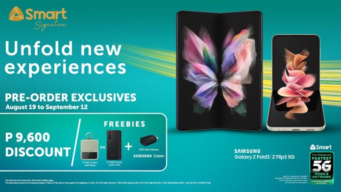 Smart now offers Samsung Galaxy Z Fold3 5G, Z Flip3 5G for pre-order