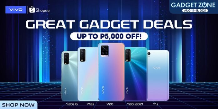 vivo announces up to Php5,000 discount with Shopee’s Gadget Zone Sale