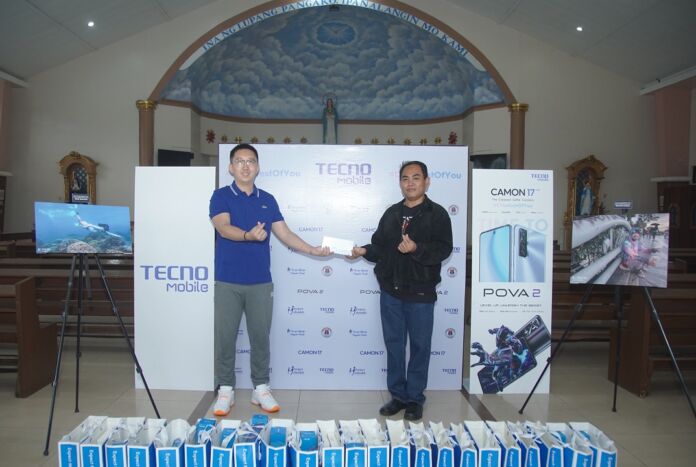 TECNO Mobile unlocks new milestone in PH, donates incentives to local community heroes