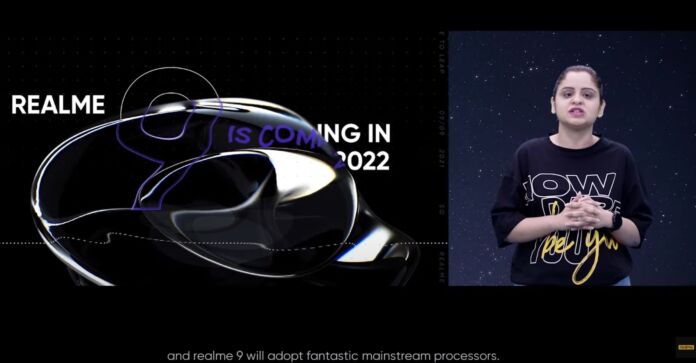 realme 9 is coming in 2022