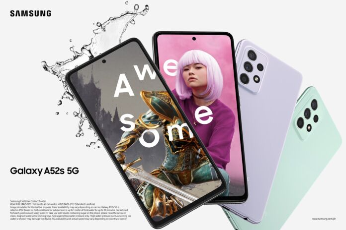 Samsung Galaxy A52s 5G Now Official in the Philippines