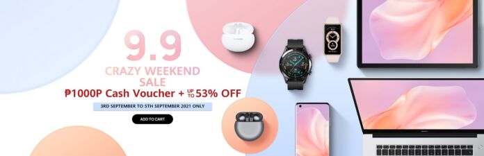 Score up to 50% discount on Huawei devices this 9.9