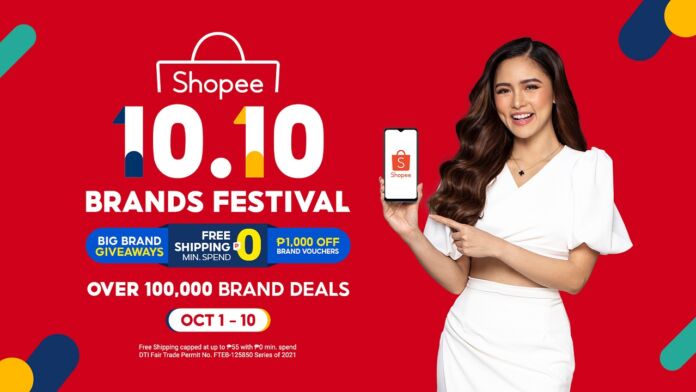 Shopee intros Kim Chiu as new brand ambassador, kicks off 10.10 Brands Festival