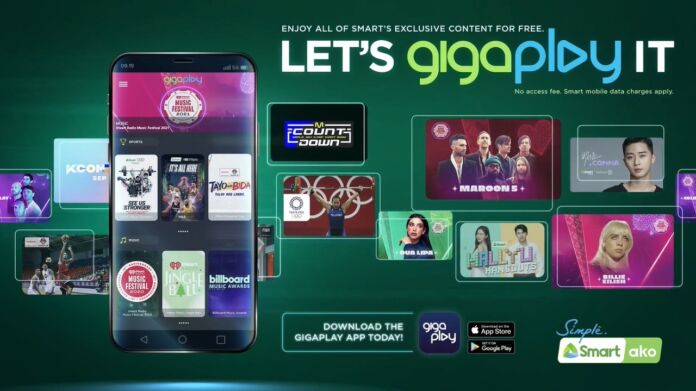 Smart’s GigaPlay app now offers FREE exclusive content to subscribers
