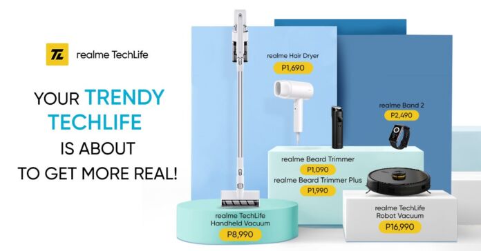 realme Philippines launches their techlife vacuums, Band 2, & more!