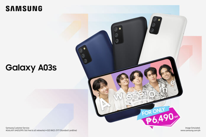 Samsung Galaxy A03s Now Available in the Philippines