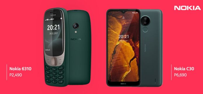 Nokia C30, Nokia 6310 with revamped features launched in PH
