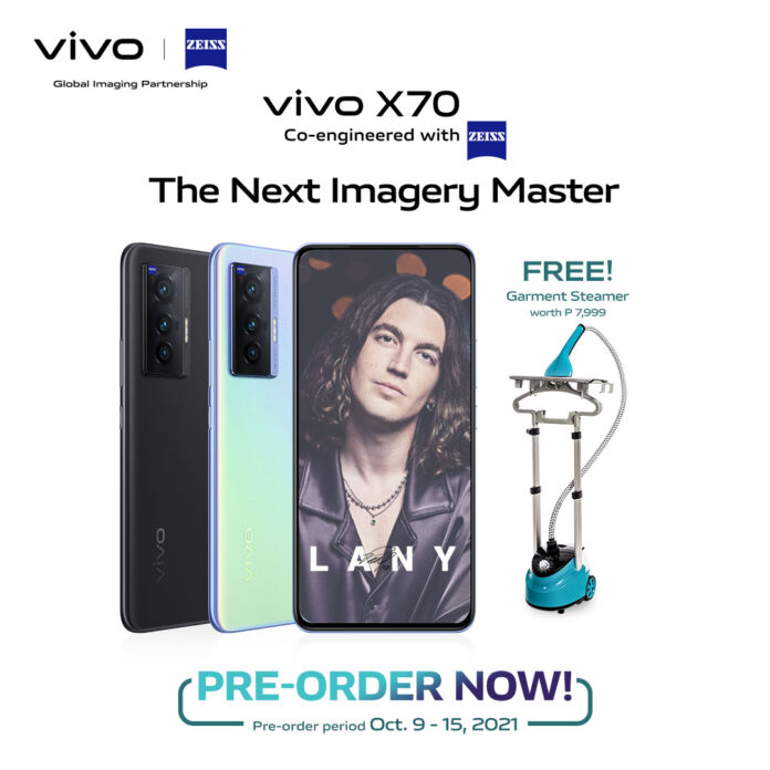 vivo X70 co-engineered with Zeiss Now Available for pre-order!
