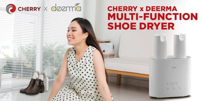Keep you kicks clean and fresh with Cherry x Deerma Multi-function Shoe Dryer