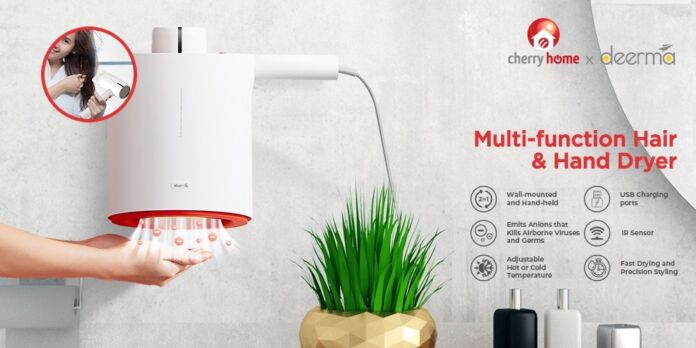 Cherry intros Multi-Function Hair and Hand Dryer