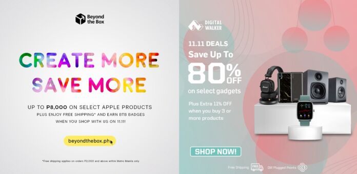 Digital Walker, Beyond the Box announce 11.11 deals