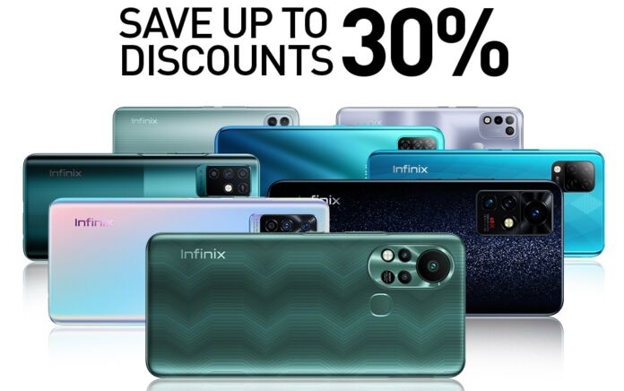 Enjoy up to 30% discount on Infinix smartphones with Lazada, Shopee 11.11 sale