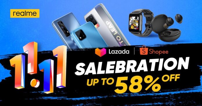 Score up to 58% discount on realme products this 11.11