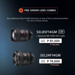 sony a7 iv pre order lens combo