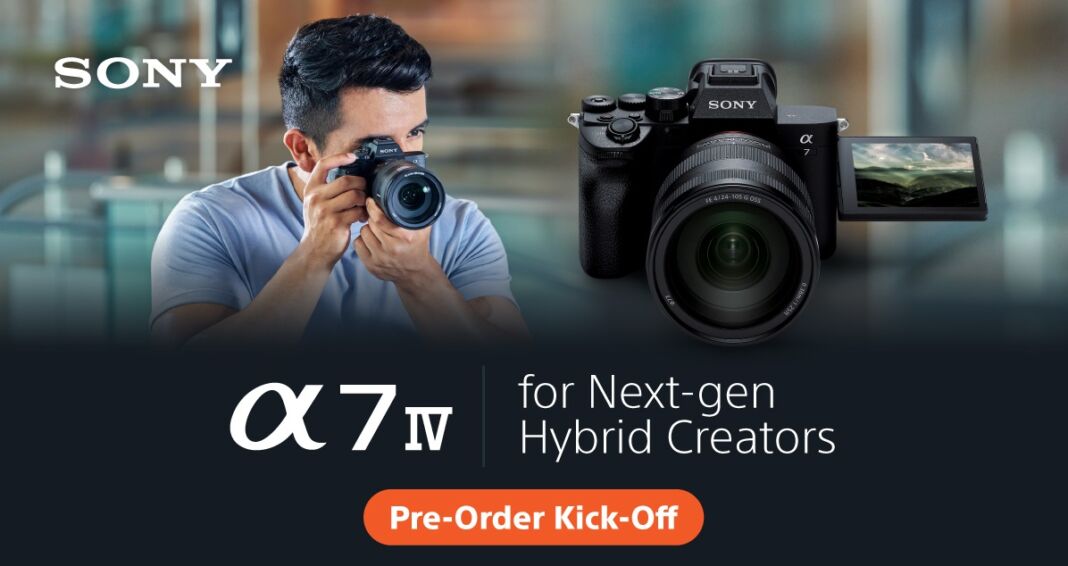 sony a7 iv pre order philippines