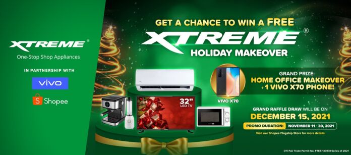 XTREME teams up with vivo and Shopee for a holiday makeover