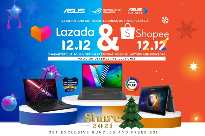 Enjoy up to 12% discount on select ASUS, ROG products this 12.12