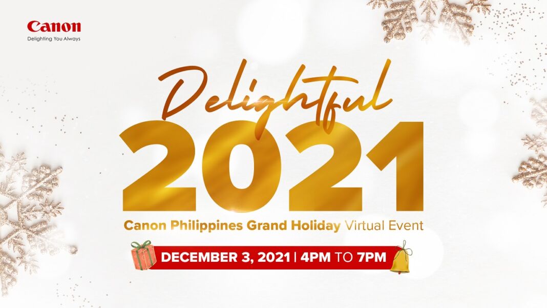 canon delightful 2021 holideals promo