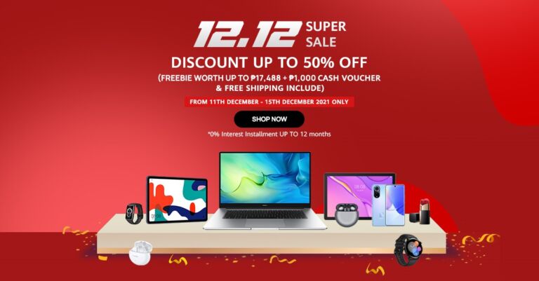 huawei 12 12 sale lazada shopee