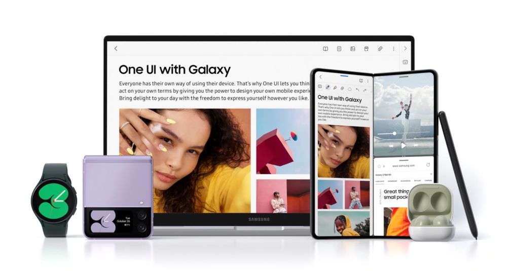 samsung galaxy one ui 4 devices