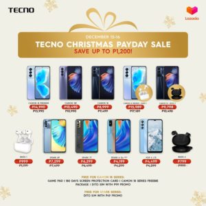 tecno mobile lazada payday sale 1
