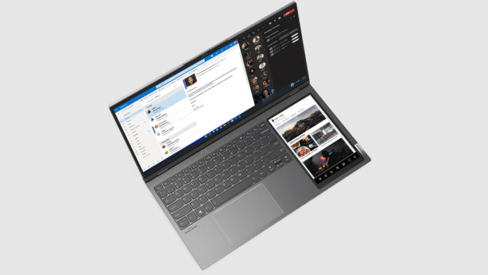 Lenovo ThinkBook Plus Gen 3 features a secondary 8-inch display for better productivity