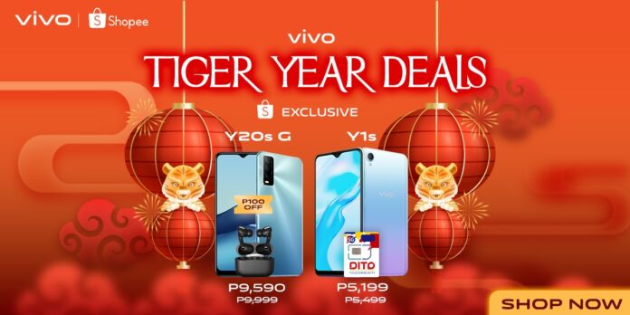vivo announces Tiger New Year Deals on Shopee