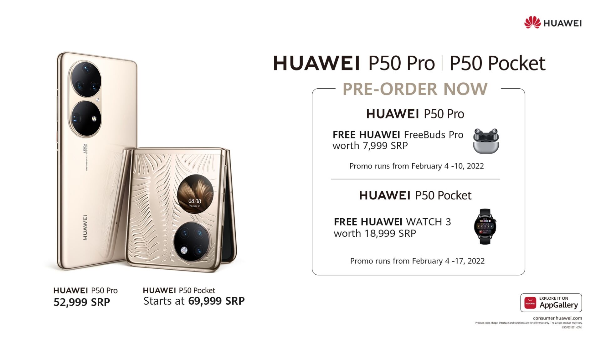 Huawei P50 Pro and P50 Pocket Launches in the Philippines - Jam Online