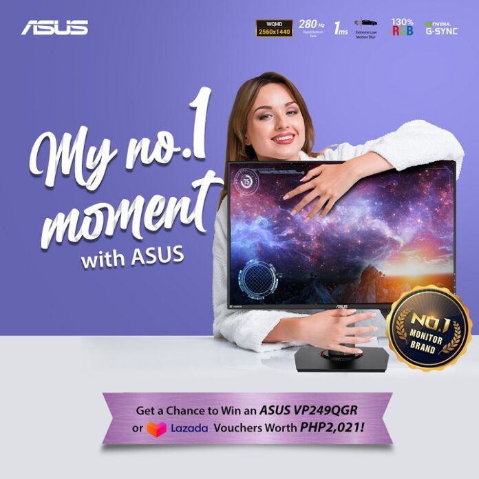 ASUS maintains number 1 position for monitors on Lazada, announces special promos