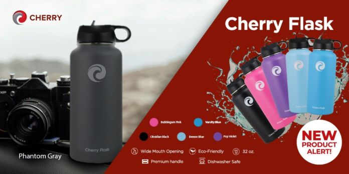 Cherry Flask now available, price starts at only Php750