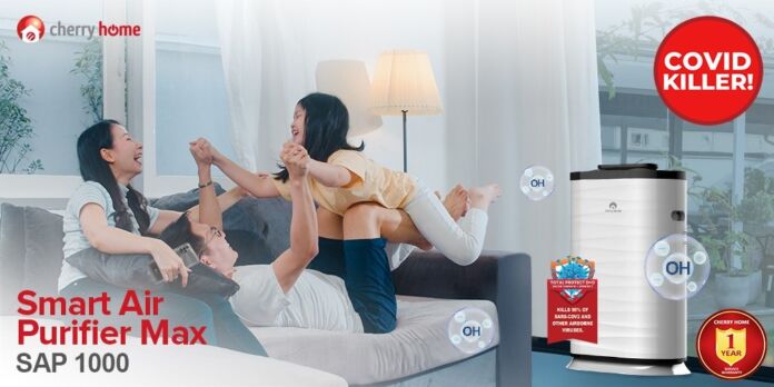 Protect your family with Cherry Home Smart Air Purifier Max SAP 1000