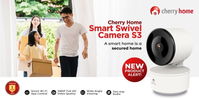 Cherry Home launches new Smart Swivel Camera S3