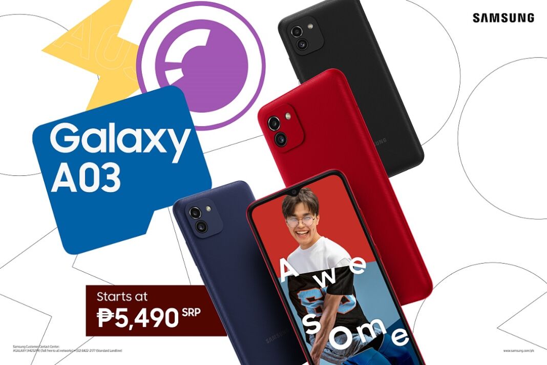 samsung galaxy a03 specs price availability philippines