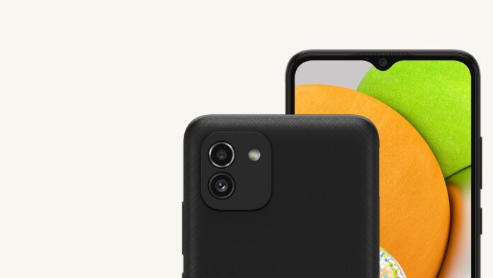 Score the new Samsung Galaxy A03 for as low as Php5,490