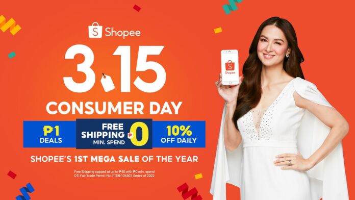 Shopee announces 3.15 Consumer Day sale