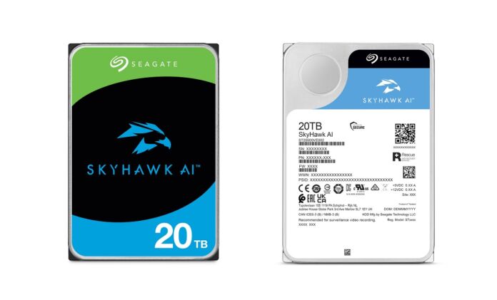 Seagate launches SkyHawk AI 20TB hard disk drive