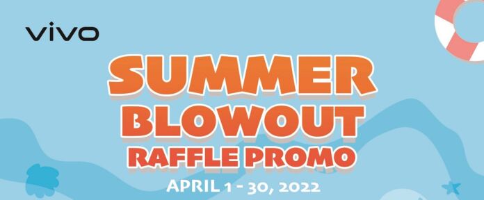 Get a chance to win vivo Y15A, Php10K cash prize with Summer Blowout Raffle Promo