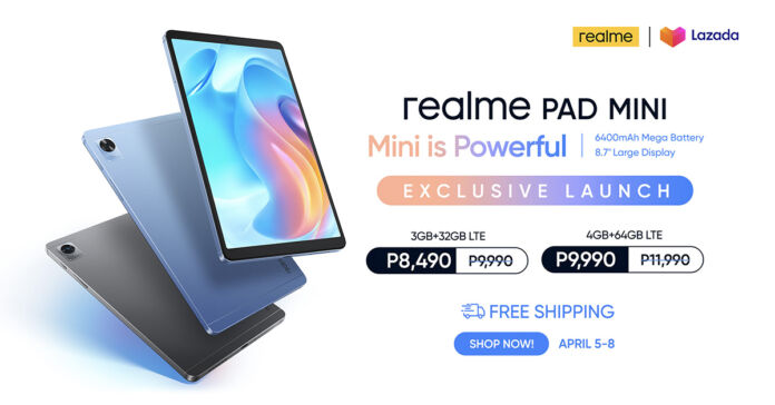 realme Pad Mini Specs & Price in the Philippines